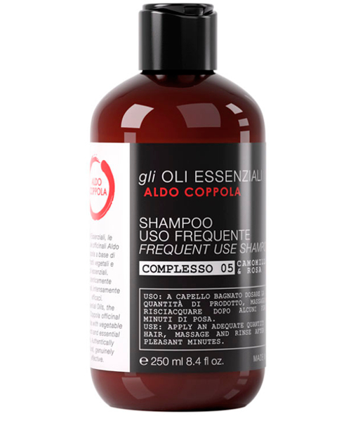 ШАМПУНЬ ДЛЯ ЧАСТОГО ИСПОЛЬЗОВАНИЯ С РОМАШКОЙ И РОЗОВОЙ ВОДОЙ 250 мл.