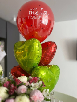 Воздушные шары в Арбузном стиле №3348