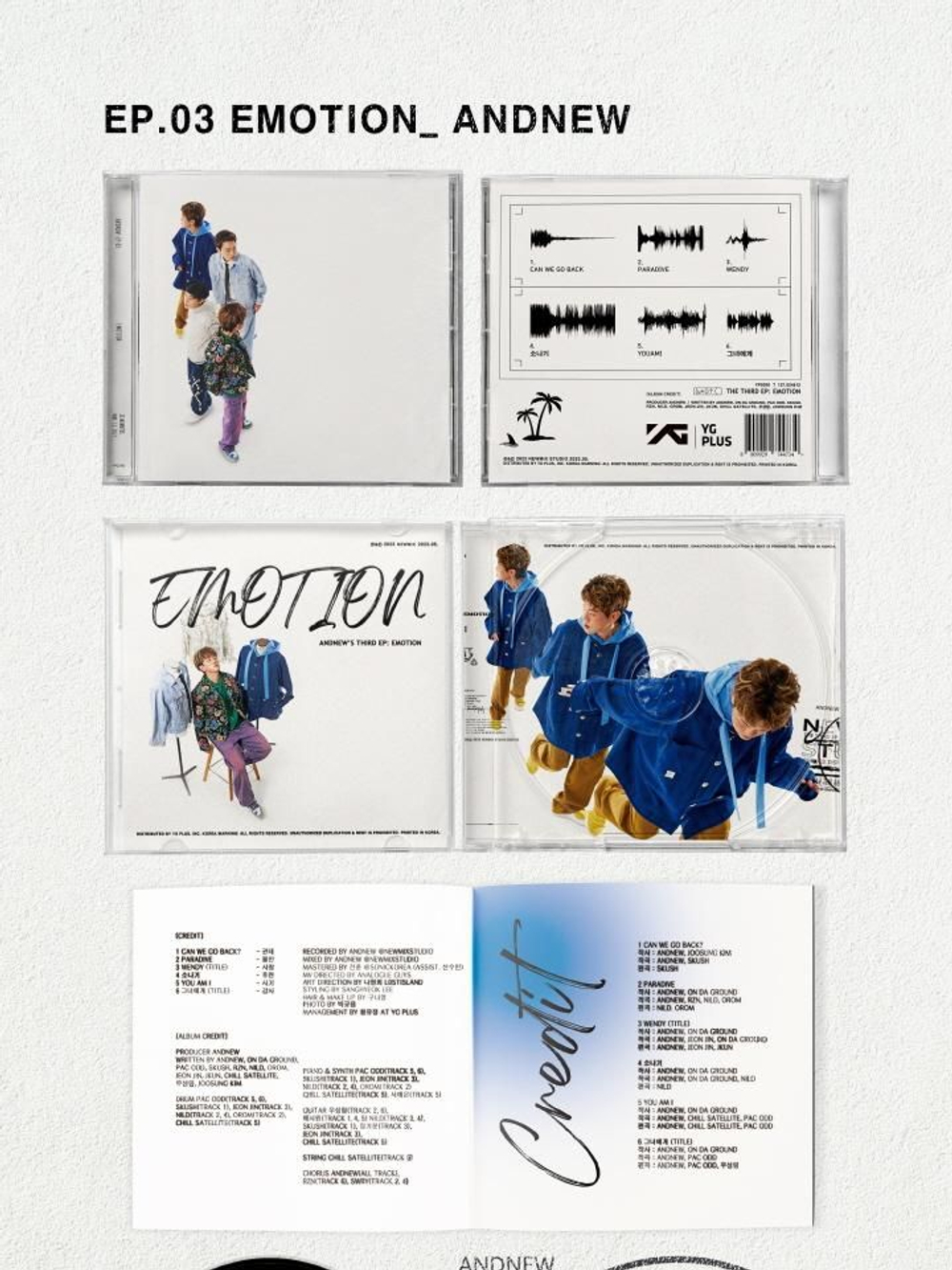 Альбом Andnew - Emotion 3rd EP Album