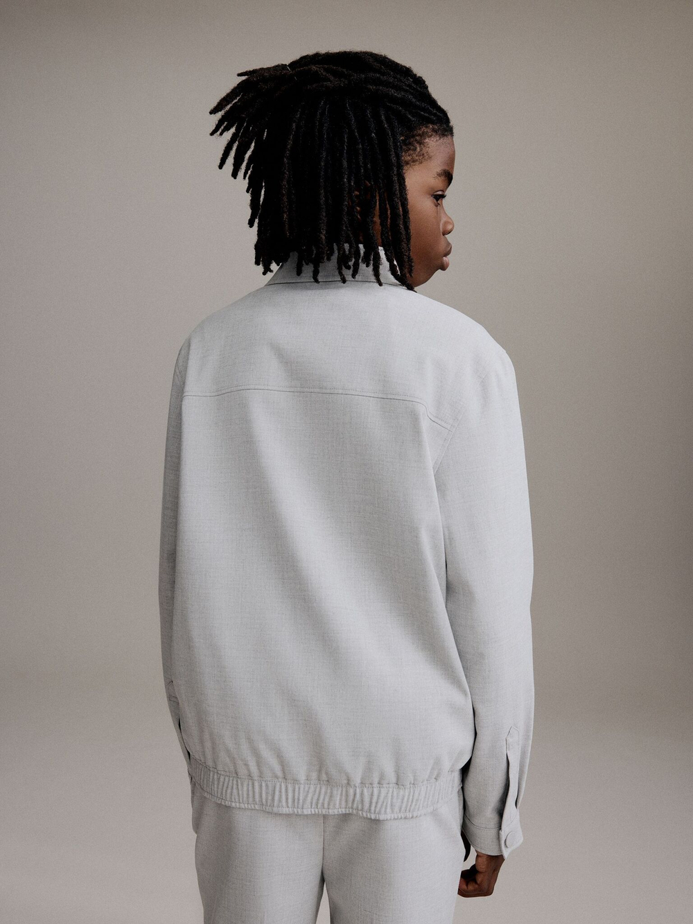 Куртка на молнии для мальчика Next E25-141, Серый