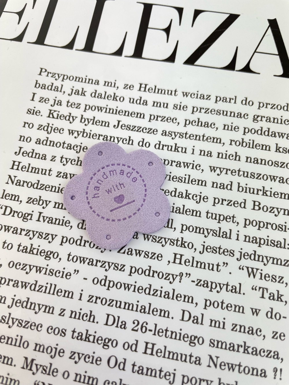 ЦВЕТОК ЛАВАНДА - Нашивка 3,5см (1244)