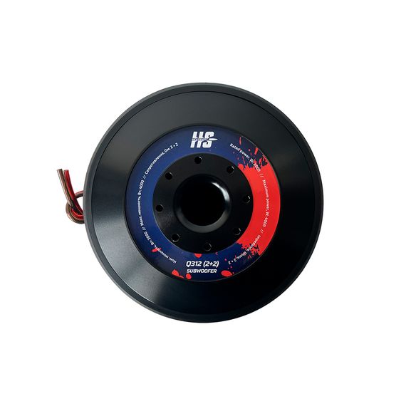 Сабвуфер Kicx HeadShot Q312S 2+2