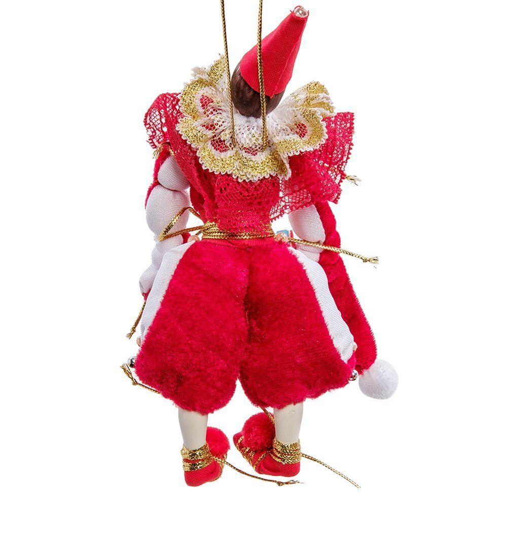 RK-485 Кукла подвесная «Клоун с гармонью»