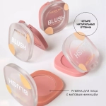 Vivienne Sabo Macaron Matte Face Blush Матовые румяна для лица 01 Персиковый