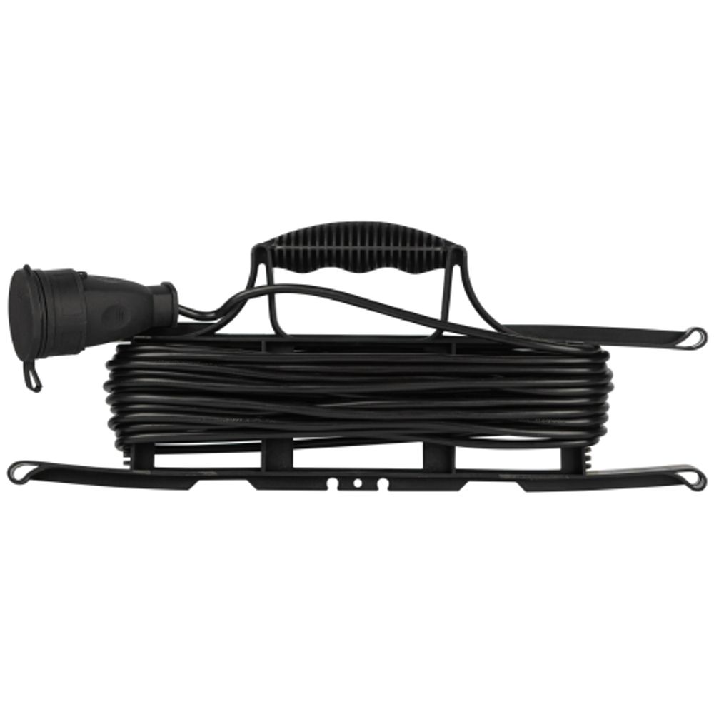 Удлинитель силовой ЭРА GREEN LINE FR-6-10m Greenline на рамке 1 розетка без заземления 10м ПВС 2x0.75мм2 | Силовые удлинители