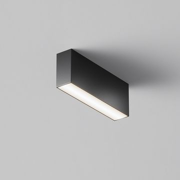 Потолочный светодиодный светильник 12W 3000-6000К C068CL-12W3-6K-B черный Basis Ceiling Maytoni