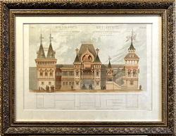 Ропет И. П. Мотивы русской архитектуры. 1878г. Литография.