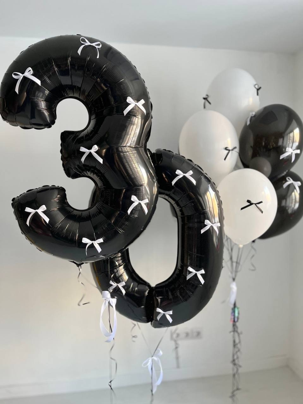 Воздушные шары на 30 лет №2780