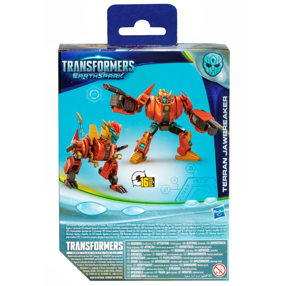 Hasbro Transformers EarthSpark — фигурка Terran Jawbreaker Deluxe F8671/ артикул F6231 F8671 / GTIN 5010996209122