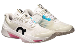 Женские теннисные кроссовки On The Roger Pro Fire - white/pink