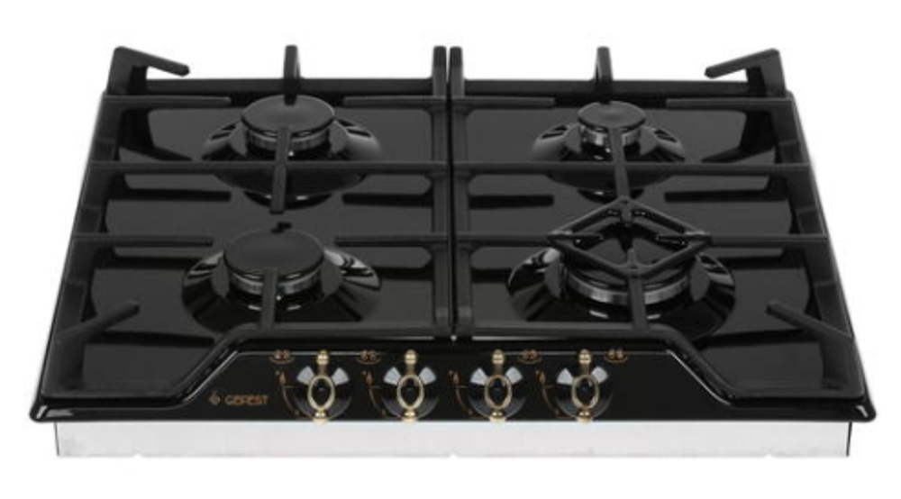 Поверхность варочная Гефест ПВГ 1212 К83 (черн.) "ретро"