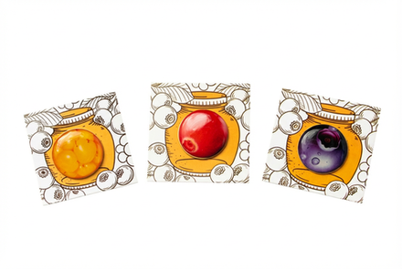 Значок металлический под смолой 25мм