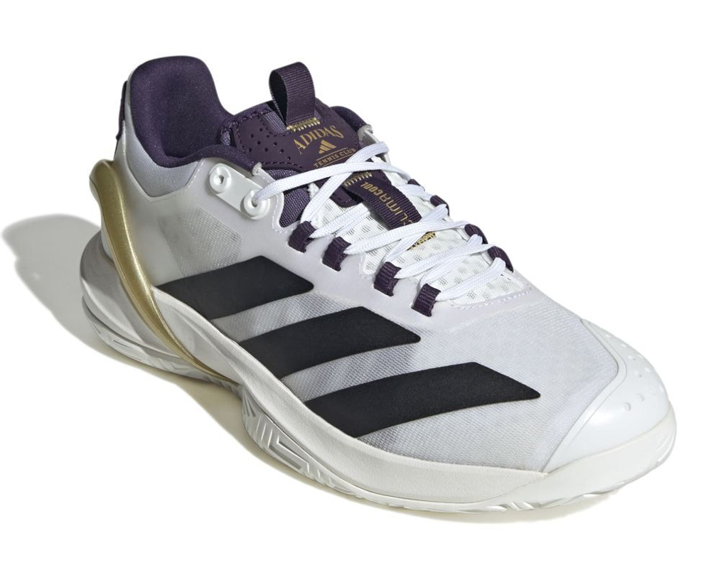 Мужские теннисные кроссовки Adidas Adizero Cybersonic 2 M NM - cloud white/core black/aurora plum