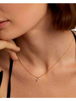 Колье Bliss серебро 925 пробы покрытое золотом