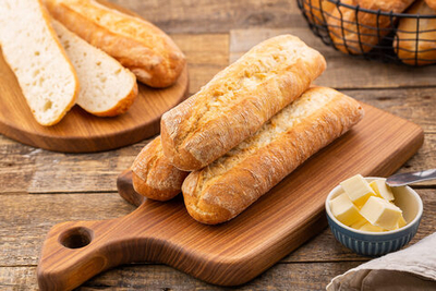 БАГЕТ РУСТИКАЛЬНЫЙ ПШЕНИЧНЫЙ 0,15