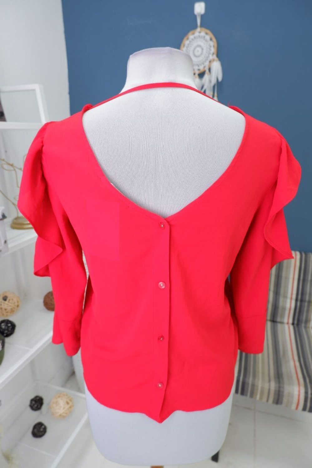 Блуза Bershka яркая 44 размер