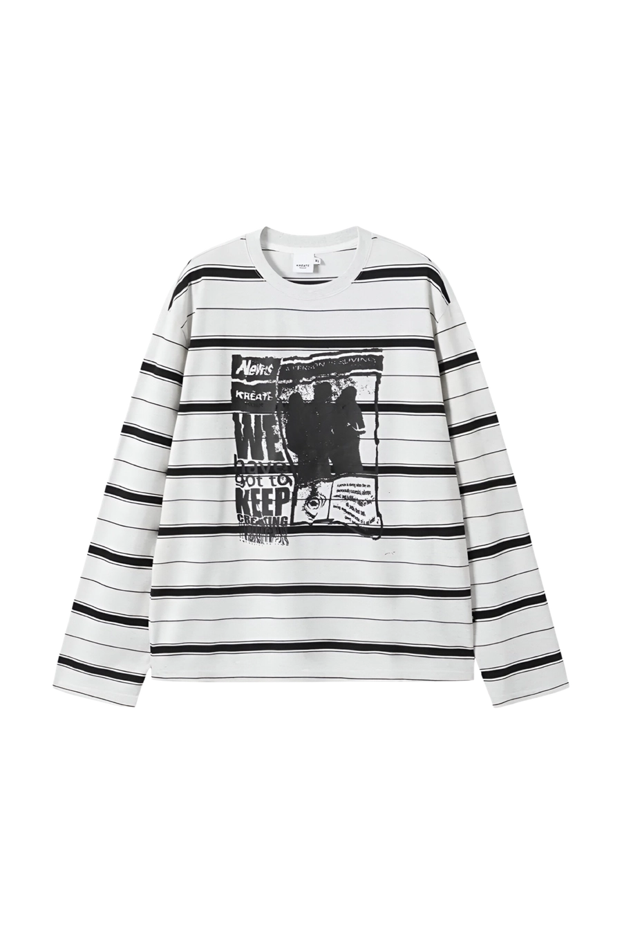 Лонгслив KREATE "Archives" Striped Longsleeve