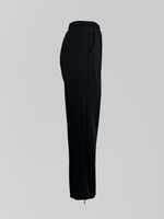 Спортивный костюм-тройка 23367 из зип-кофты, прямых штанов на кулиске и жилета