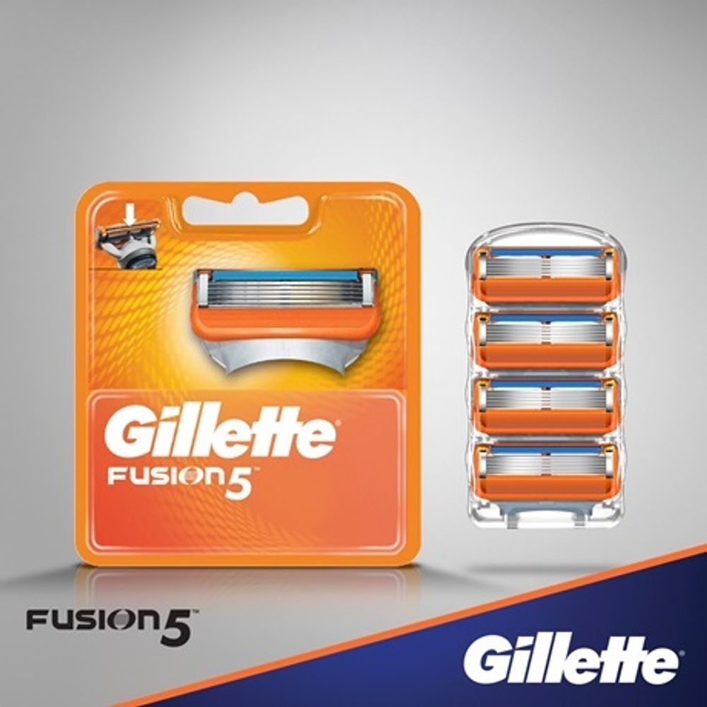 Gillette Кассета запасная Fusion, 2 шт