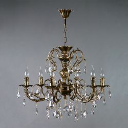 8888/6 PB Tear drop Люстра