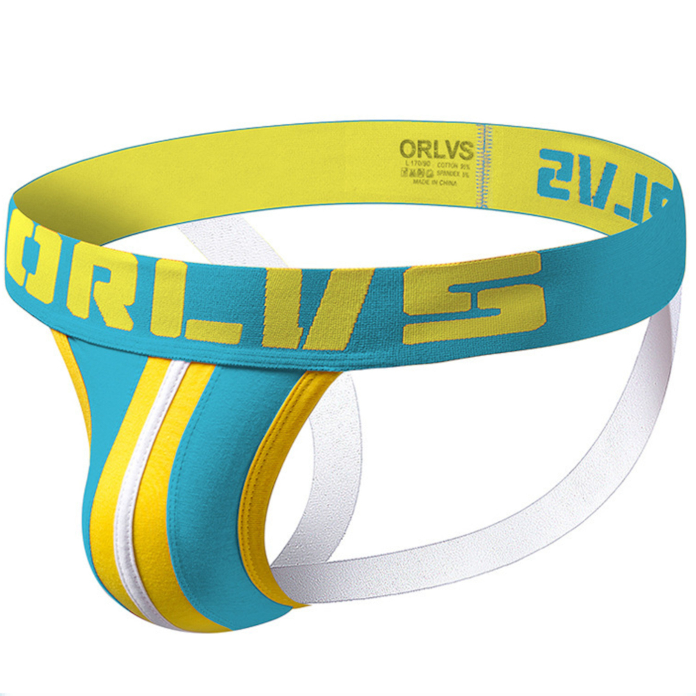 Мужские трусы джоки бирюзовые ORLVS OR165-11