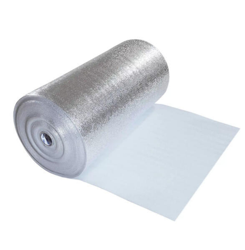 Подложка из вспененного полиэтилена металлизированная 8мм (1х15м)