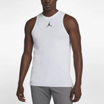 Air Jordan 23 Alpha Dri-fit casual Solid Color training Vest Men's White