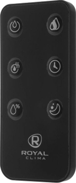 Увлажнитель воздуха ультразвуковой Royal Clima RUH-AS450/5.0E-BL,  5л,  черный