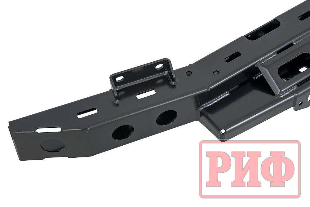 Площадка под лебёдку в штатный бампер Toyota Land Cruiser 300 (для высоких штатных бамперов) РИФ