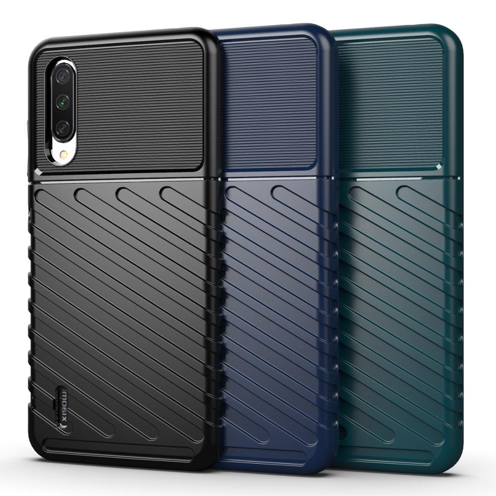 Чехол для Xiaomi Mi 9 Lite (A3 Lite, CC9) цвет Green (зеленый), серия Onyx от Caseport