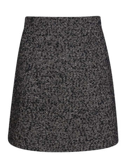 tweed mini skirt