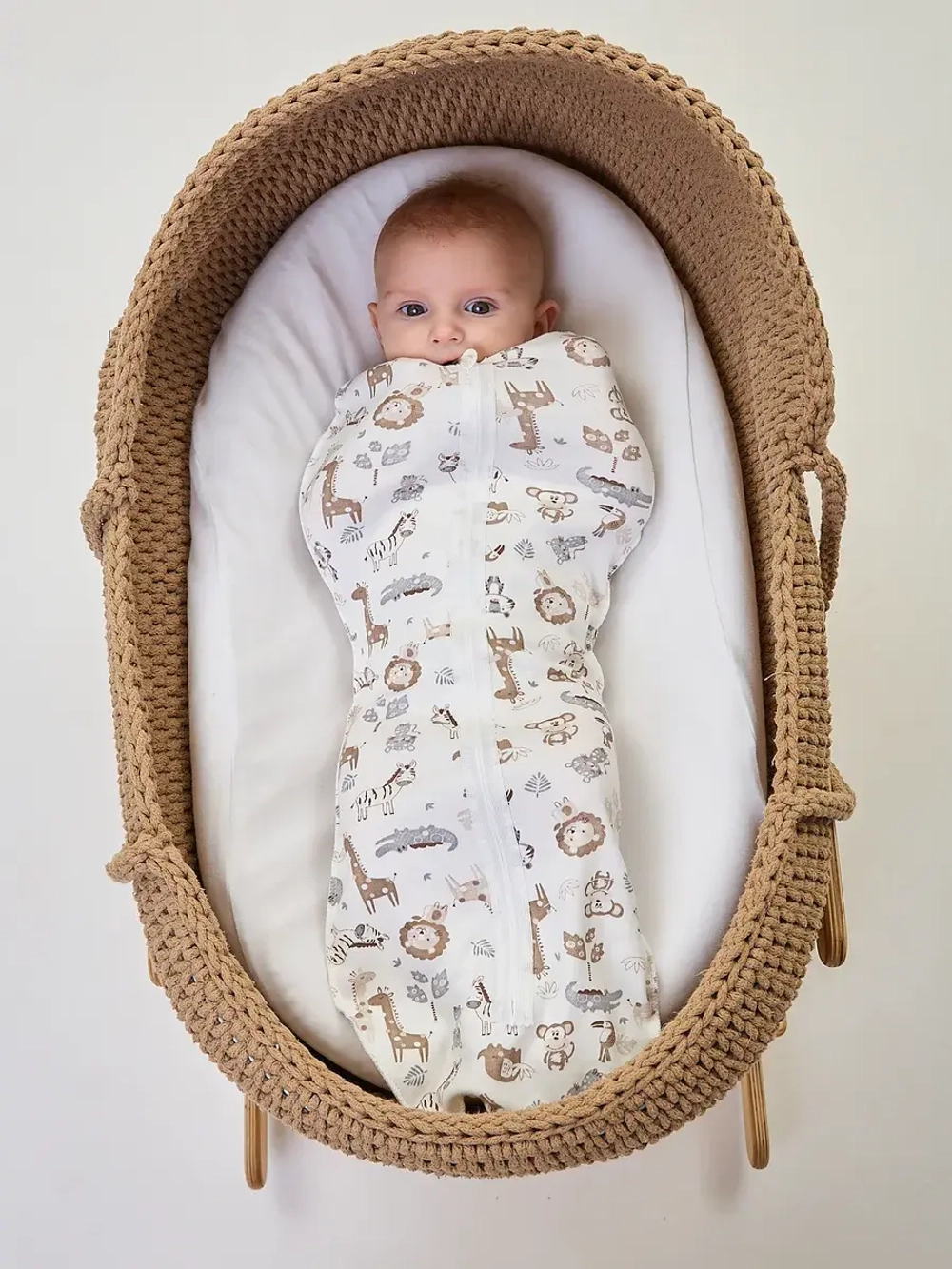 Пеленка кокон для новорожденного