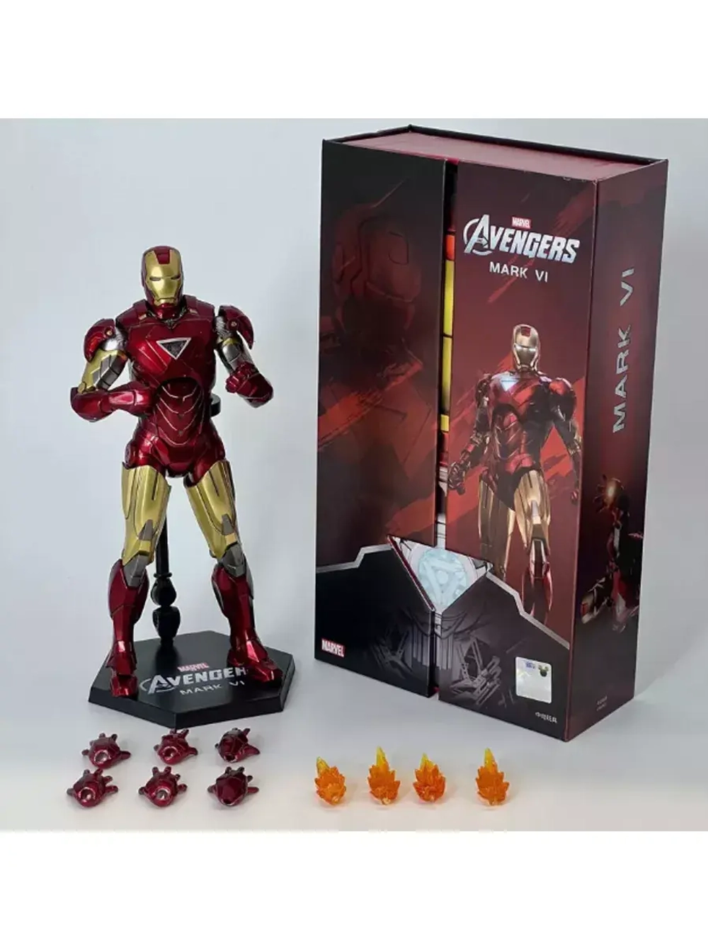 Фигурка Железный человек Marvel ZD Toys 1906-06 Mark 6
