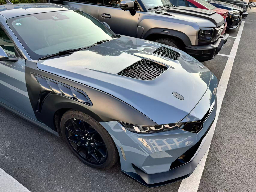 Обвес для Ford Mustang S650 2024+ Форд Мустанг крылья капот губа