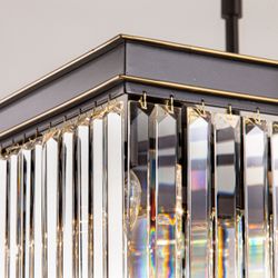 Citilux Мартин CL332241 Люстра хрустальная подвесная Прозрачная