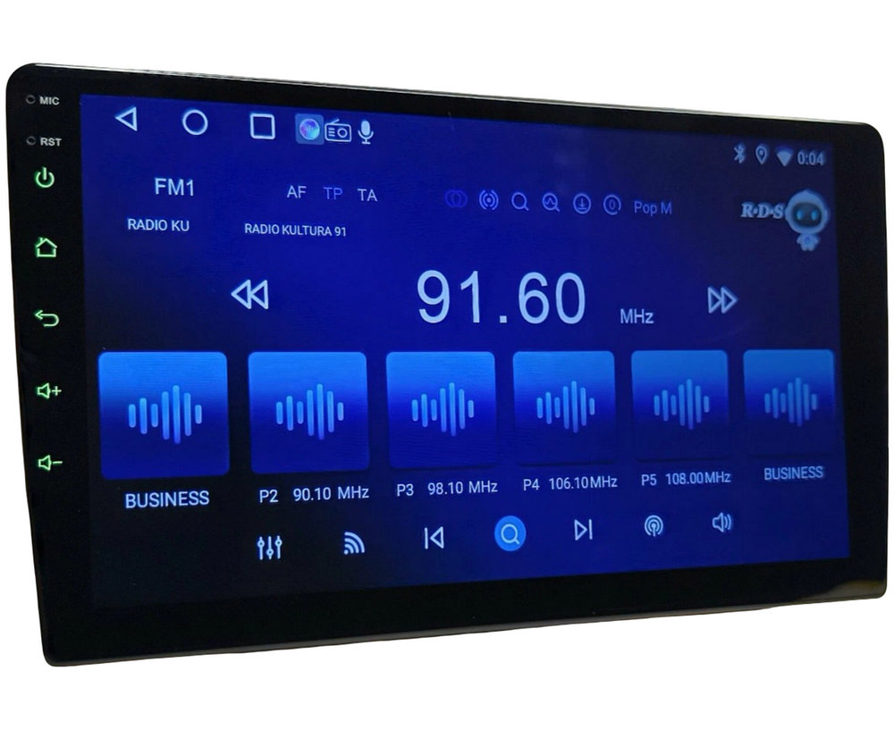 Автомагнитола 2DIN QLED DSP9" Android 4+64GB BOS-MINI A1PRO