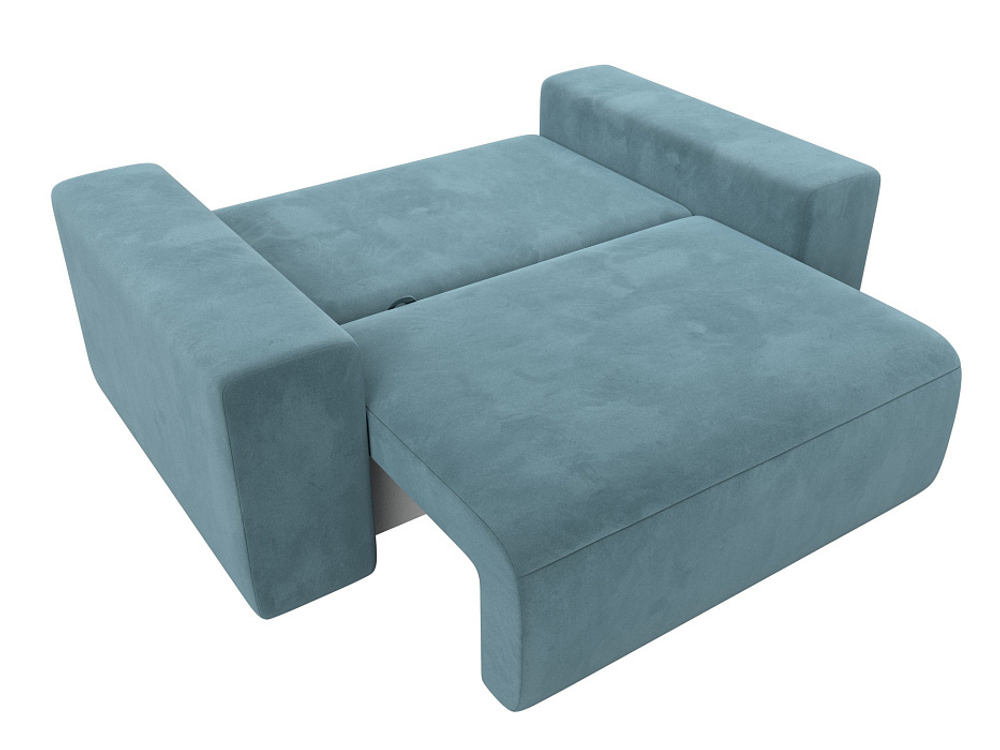 Кресло Лига-036 НПБ ВЕЛЮР Бирюзовый