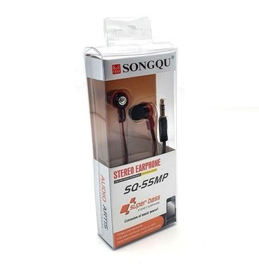 Наушники Songqu SQ-55MP Red/black