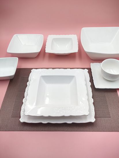 Блюдо круглое на ножке 30,5х9,5 см. "Орнамент"