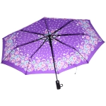 Зонт женский полуавтомат «Эфес», микс 6 цветов, 8 спиц, d-100см, длина в слож. виде 30см