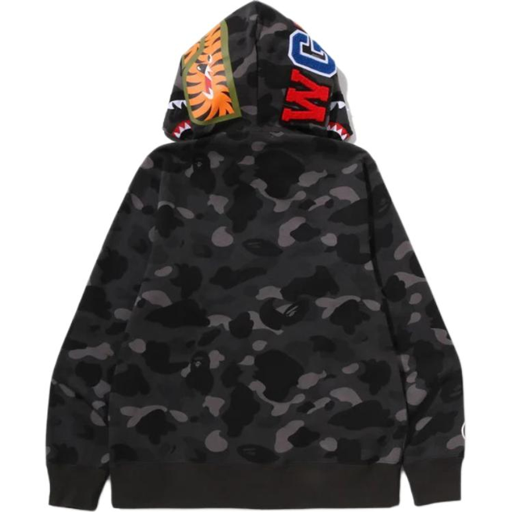 A Bathing Ape Bathing Ape Ss26 Color Camo Shark Full Zip Худи Свитшот
