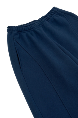 Штаны с рельефными швами Тёмно-синий