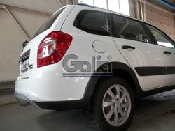 Фаркоп оцинкованный Galia L023C для Лада Калина Cross 05/2016-, Калина 2007-2013 2013-, Datsun on-DO 2014-, Лада Гранта седан/лифтбек 2012-2016(паспорт и сертификат в комплекте)(без электрики)