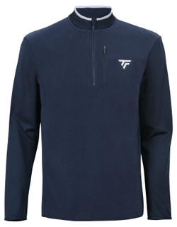 Мужская теннисная кофта Tecnifibre Polar Quarter Zip - navy