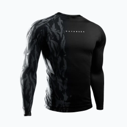 Рашгард Hayabusa Apex Rash Guard black длинный рукав