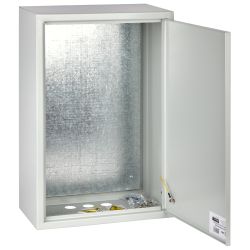 Корпус металлический ЭРА ЩМП-4.6.2 (600х400х220) IP31 УХЛЗ серый | Корпуса металлические с монтажной панелью