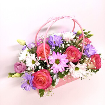 Букет в сумочке "Натали"