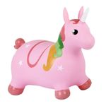 Попрыгун надувной "Единорог", 64х28х54 см, ПВХ, насос, JOLLY JOT (ДЖОЛЛИ ДЖОТ), 666128