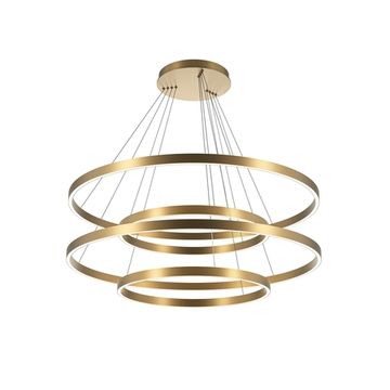 Подвесной светодиодный светильник 164W 2600К/3500К MOD058PL-L174BSK латунь Rim Maytoni