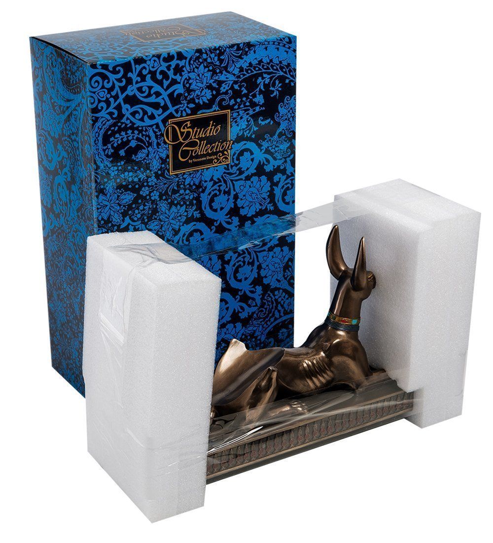 Veronese WS-1042 Держатель для бутылки «Анубис - знаток целебных трав»